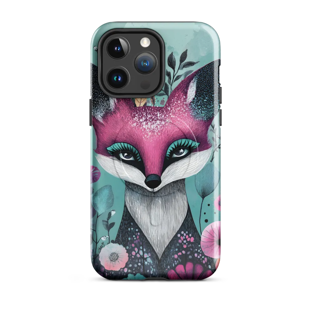 Whimsical Fox Among Blossoms