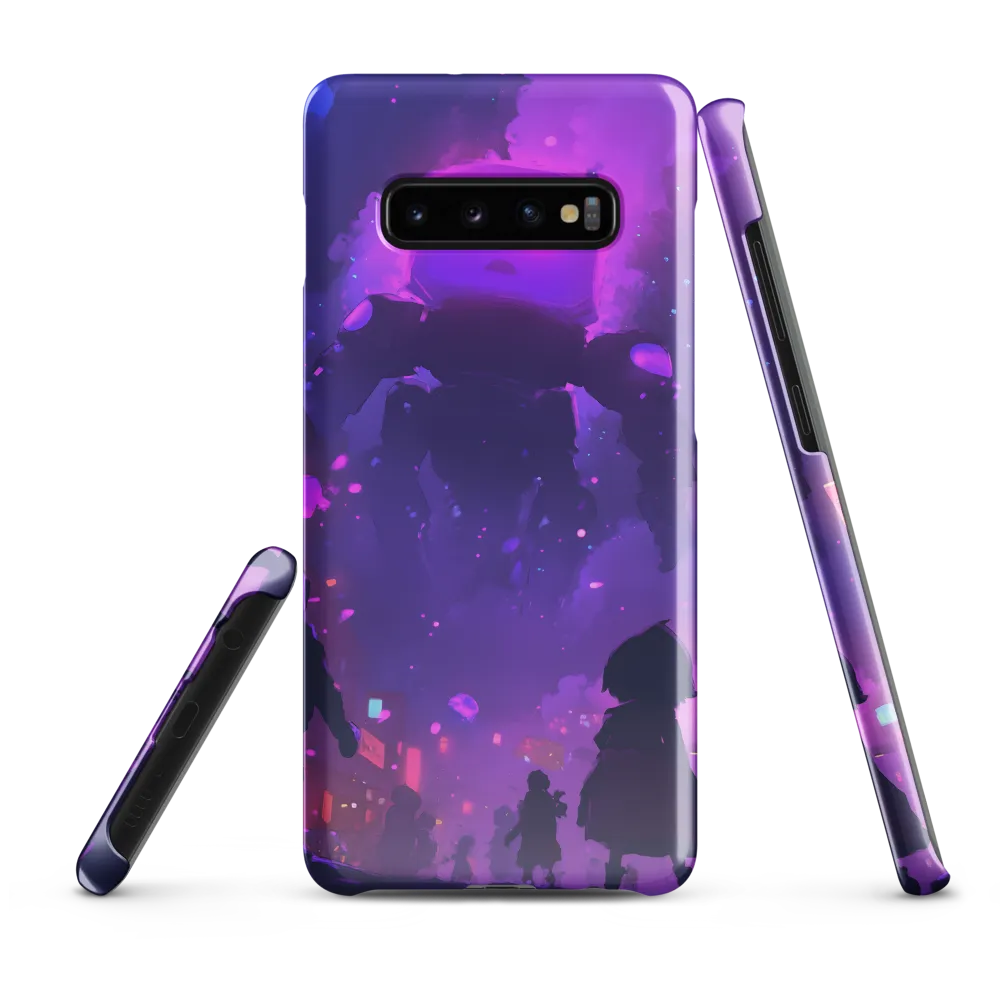 Awakening of the Neon Guardian | Phone Case |  S10 Plus | Snap Case | Glossy