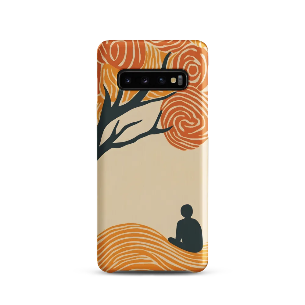 Silent Reflections under Swirling Leaves