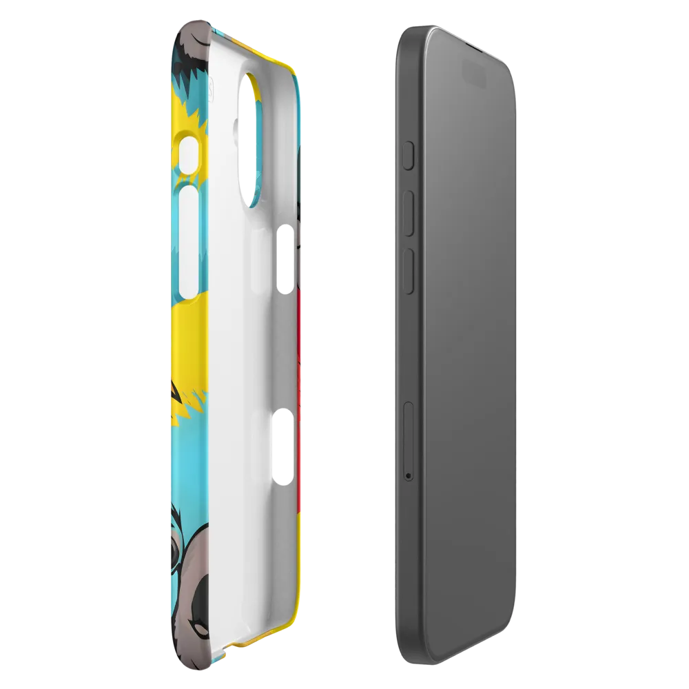 Whimsical Koalas in Vibrant Colors | Phone Case |  16 Plus | Snap Case | Matte