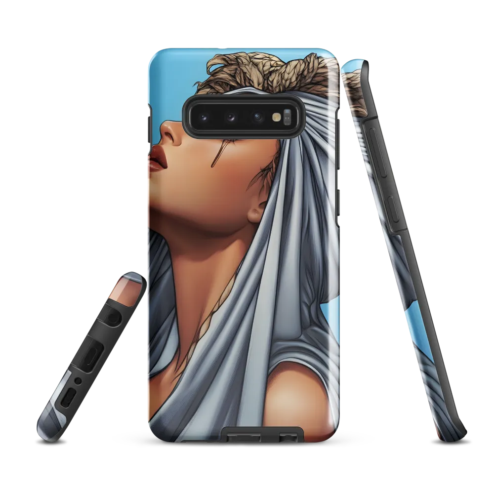 Veiled Serenity | Phone Case |  S10 Plus | Tough Case | Glossy