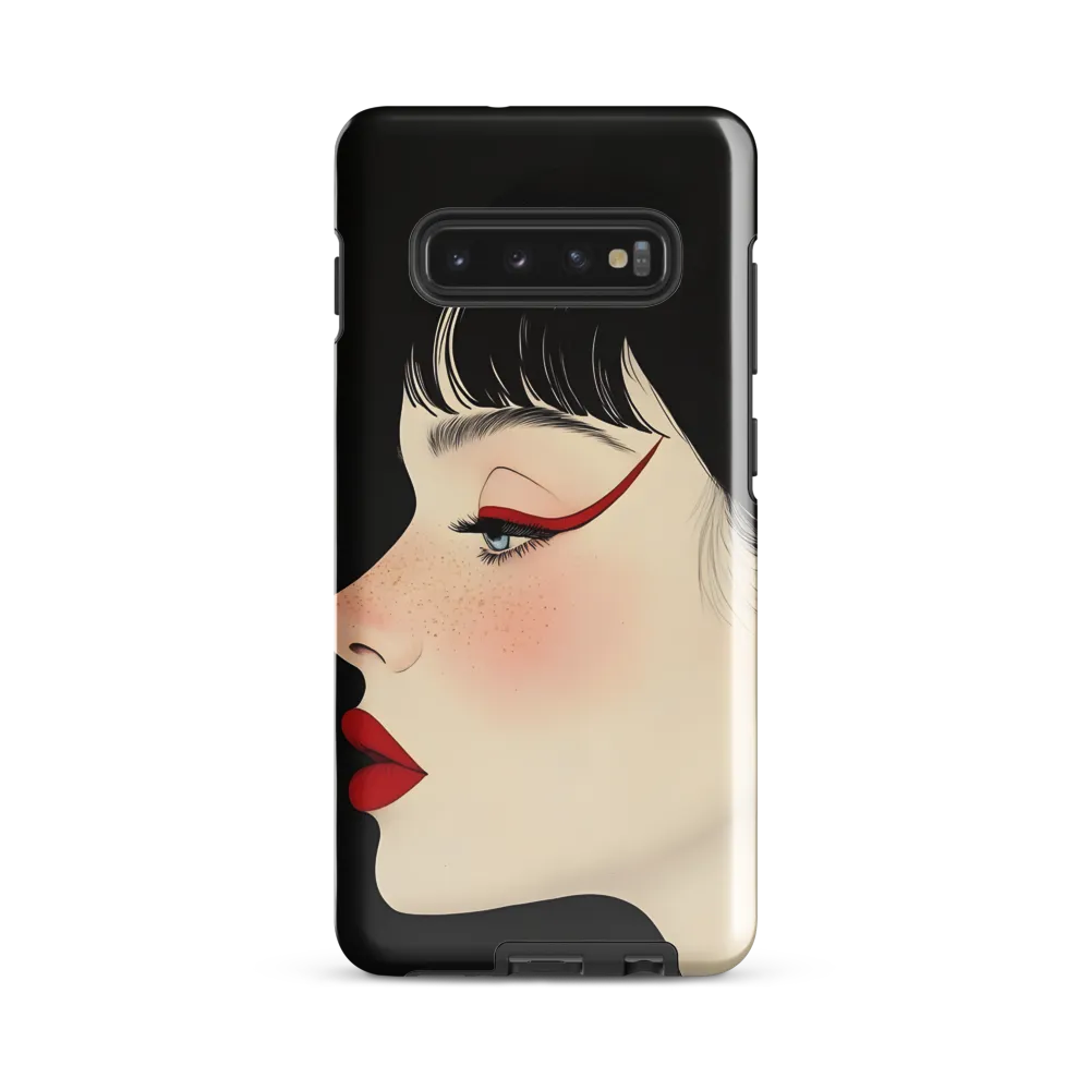 Elegance in Profile | Phone Case |  S10 Plus | Tough Case | Glossy