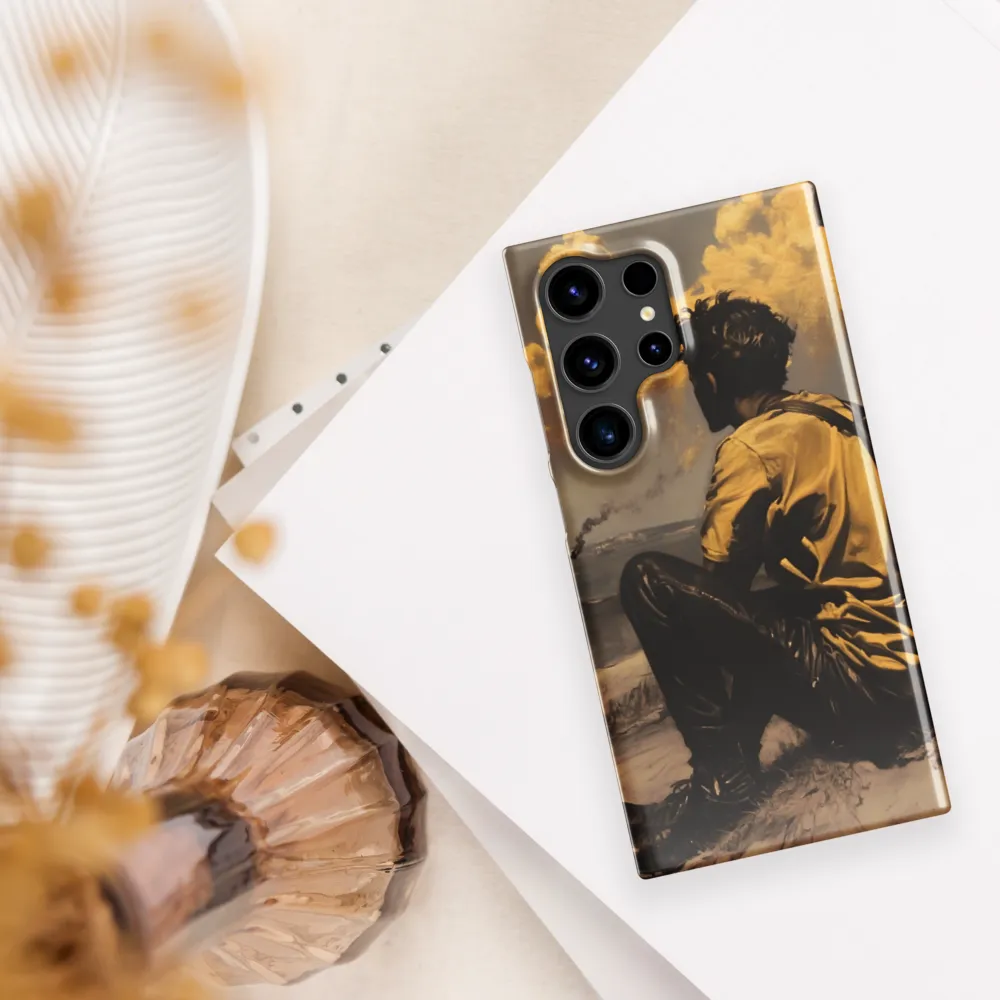 Reflections by the Shore | Phone Case |  S24 Ultra | Snap Case | Glossy