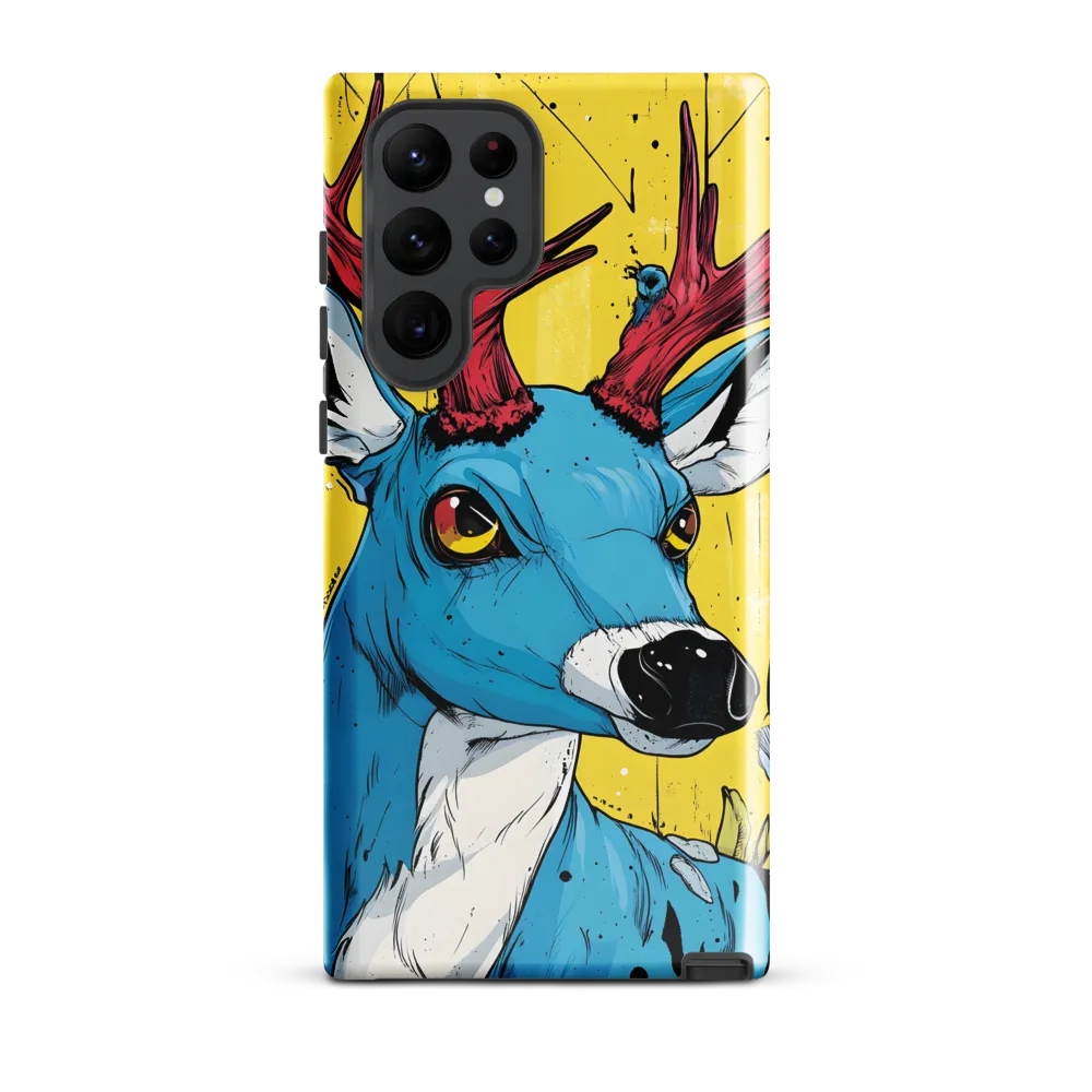 Vivid Antlers: A Modern Take on Nature
