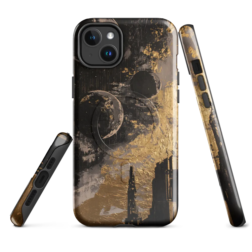 Celestial Cityscape | Phone Case |  14 Plus | MagSafe® Tough Case | Glossy