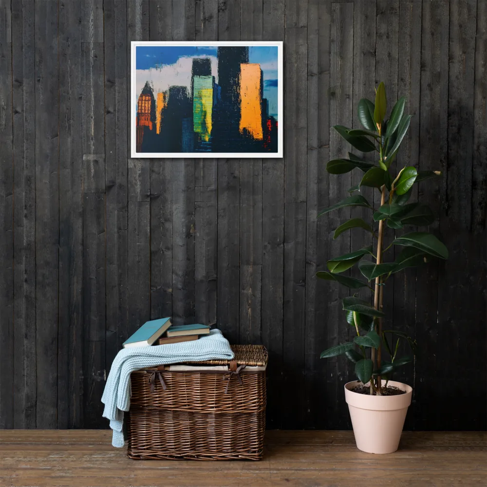 Reflections of Tranquility | Canvas with White Frame | 18″×24″