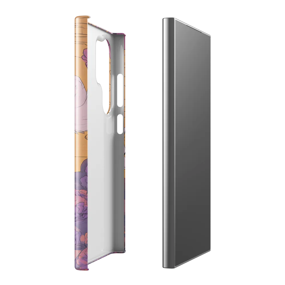 Whispers of the Violet Dawn | Phone Case |  S24 Ultra | Snap Case | Glossy