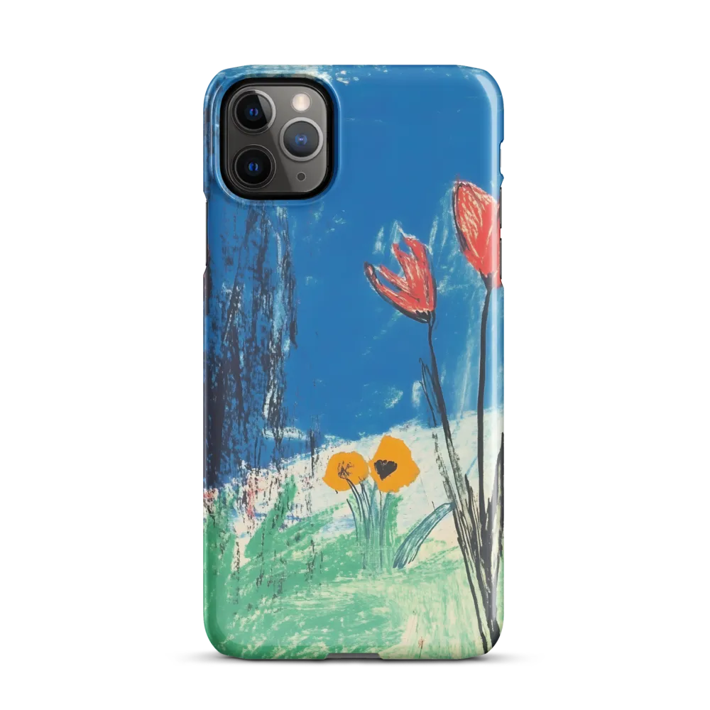 Joyful Blossoms in Blue | Phone Case |  11 Pro Max | Snap Case | Glossy