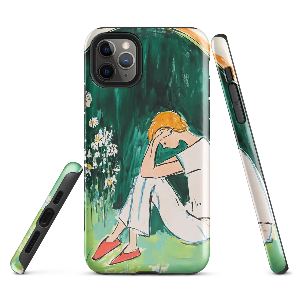 Silent Sorrow | Phone Case |  11 Pro Max | Tough Case | Glossy