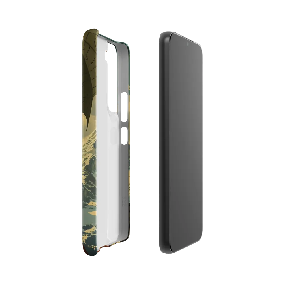 Mystic Harmony: The Dragon Keeper | Phone Case |  S22 | Snap Case | Matte