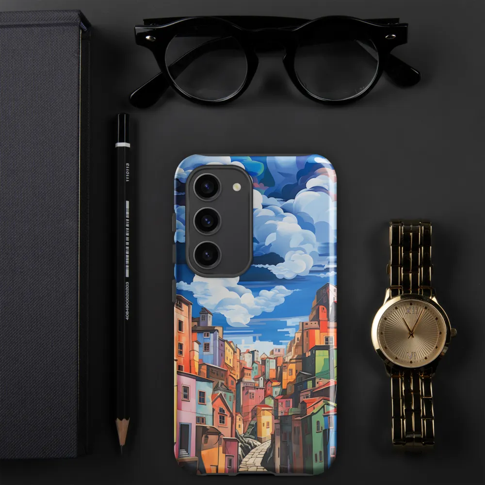 Whimsical Heights: A Vibrant Cityscape