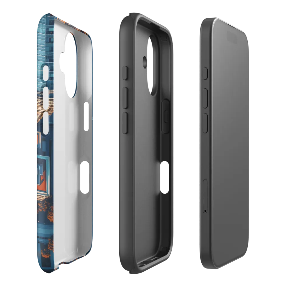 Urban Symphony from Above | Phone Case