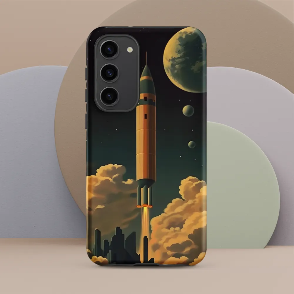 Journey Through the Cosmic Frontier | Phone Case |  S23 Plus | Tough Case | Matte