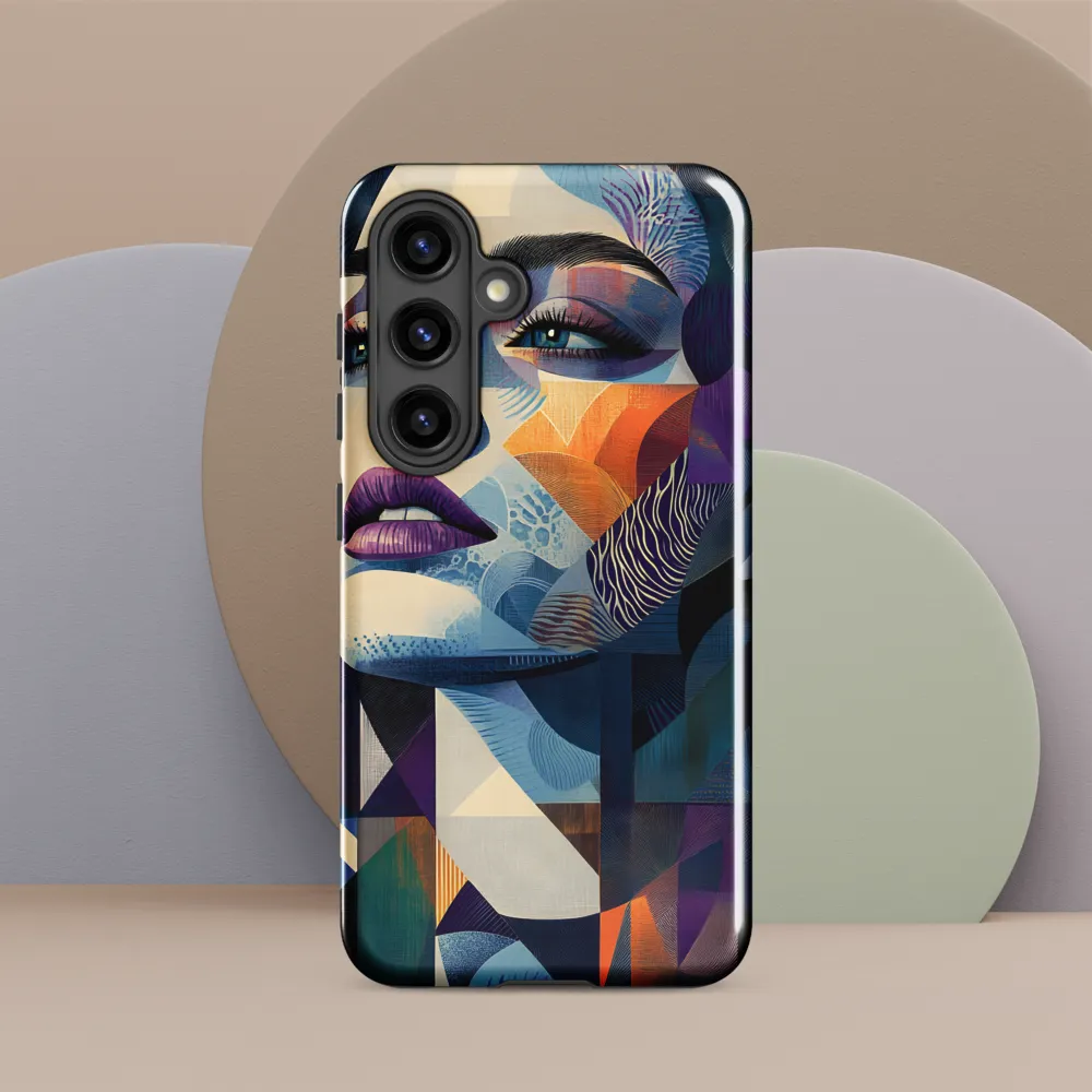 Fragmented Mystery: A Modern Portrait