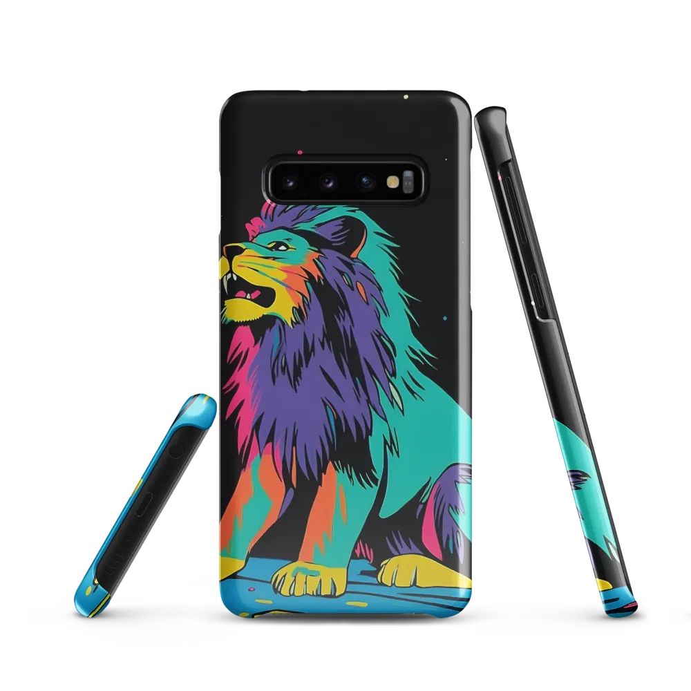 Roaring Colors: The Neon Lion