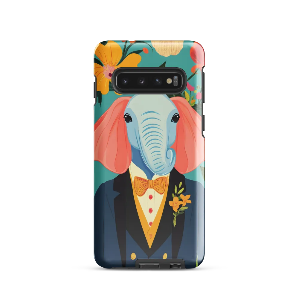Elegance in Bloom | Phone Case |  S10 | Tough Case | Glossy