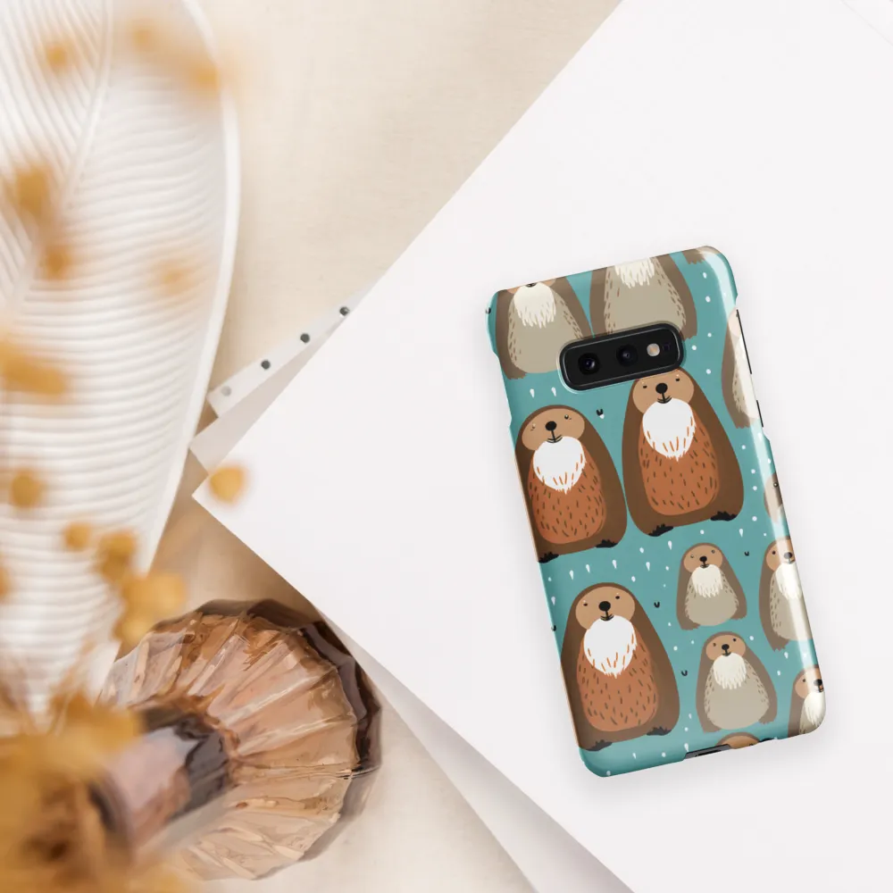 Whimsical Otter Pattern