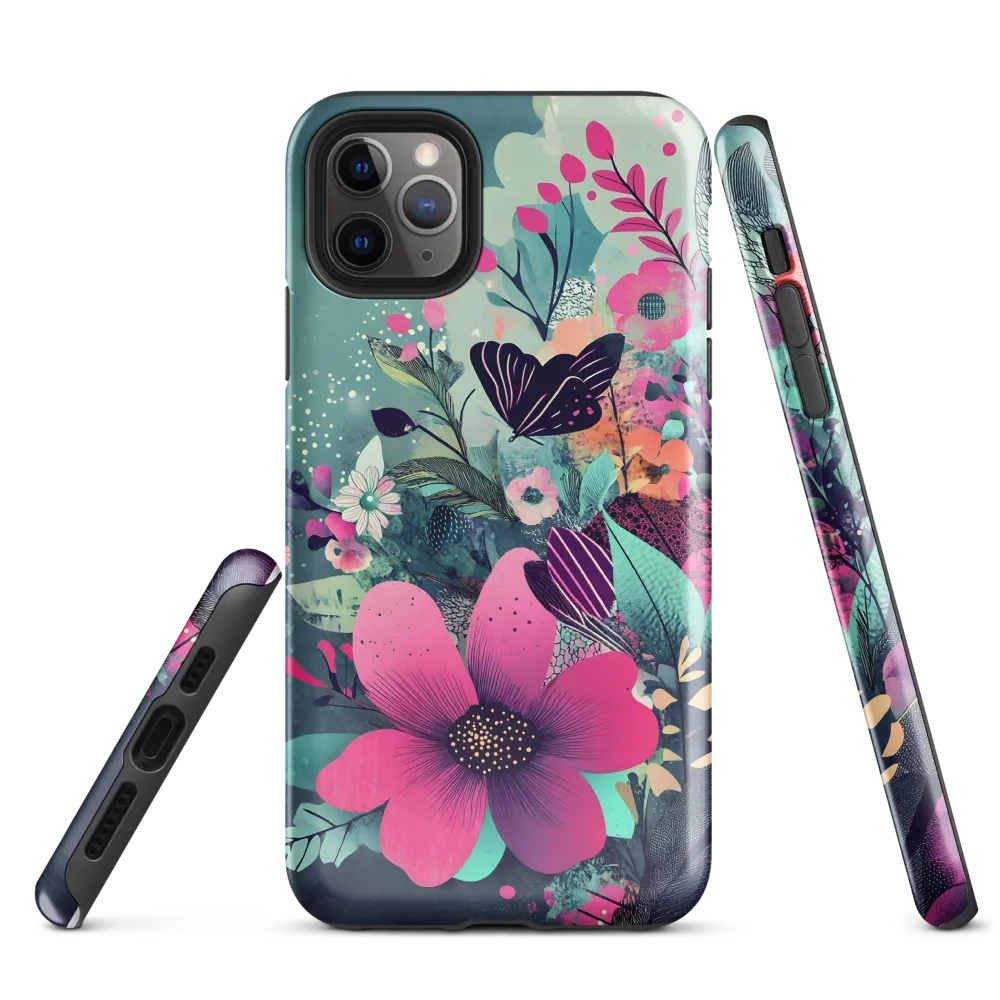 Whimsical Garden Symphony | Phone Case |  11 Pro Max | Tough Case | Glossy