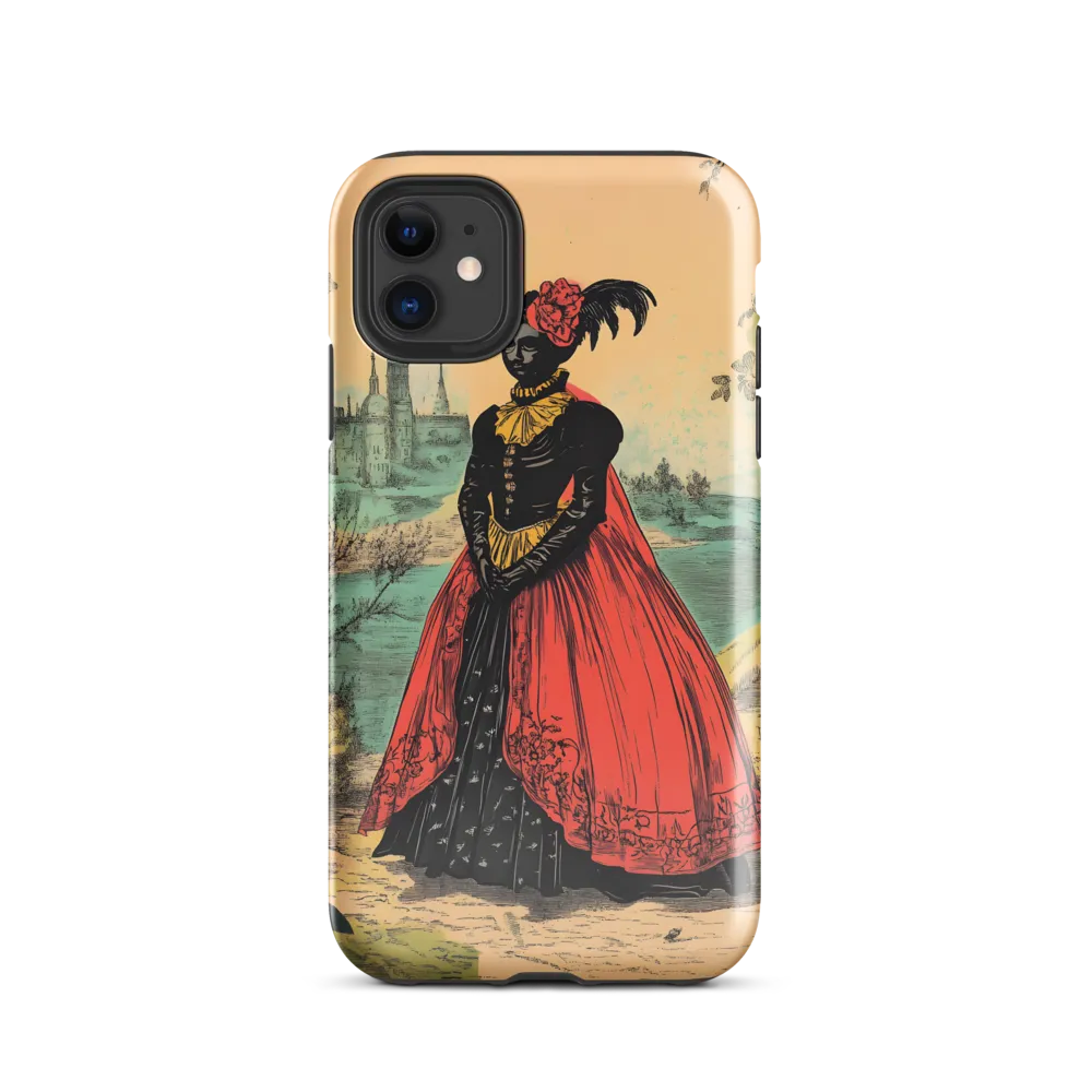 Elegance in Red and Gold