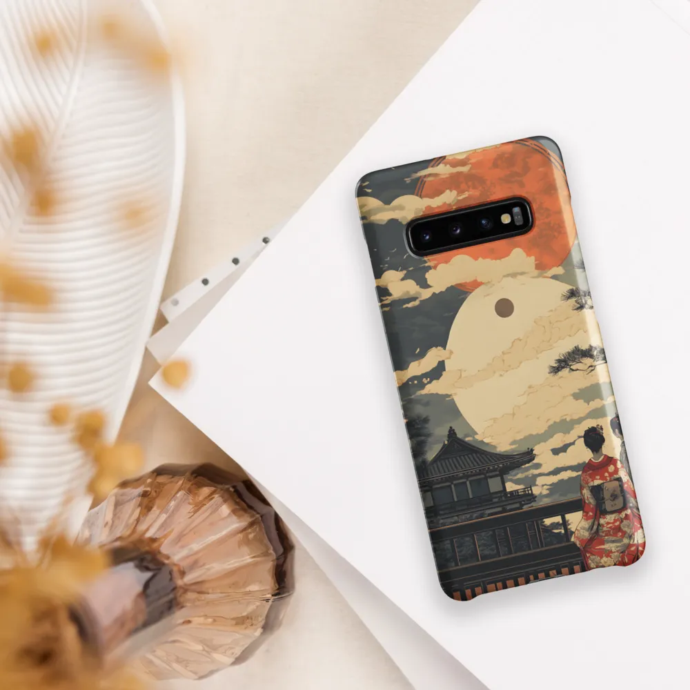 Under the Embrace of the Moon | Phone Case |  S10 Plus | Snap Case | Matte