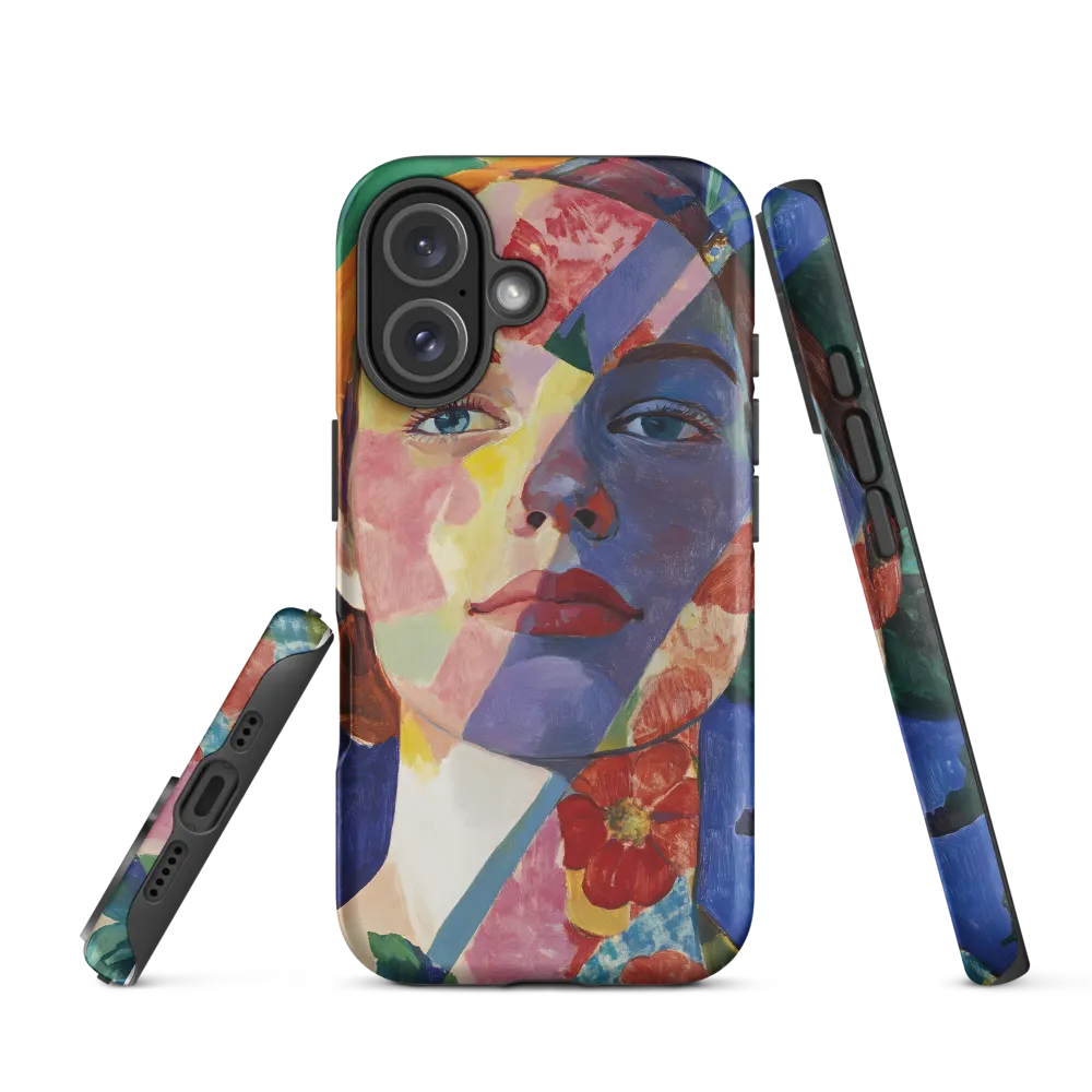 Portrait of Fragmented Beauty | Phone Case