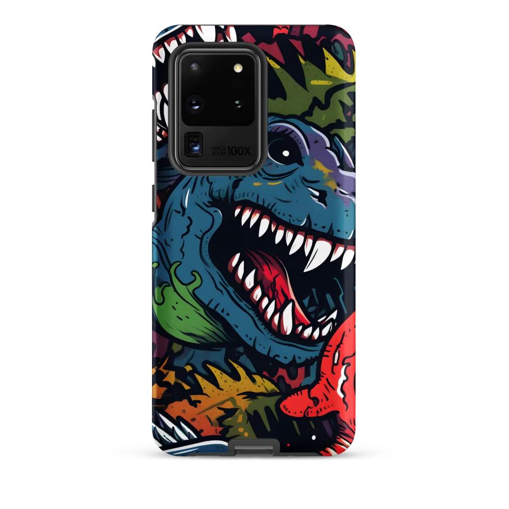 Dino Mania: A Colorful Frenzy
