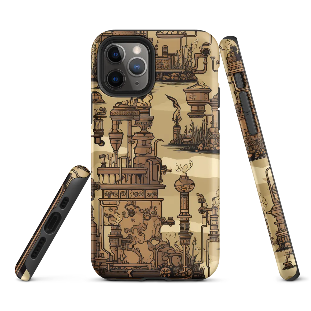 Whimsical Industrial Landscape