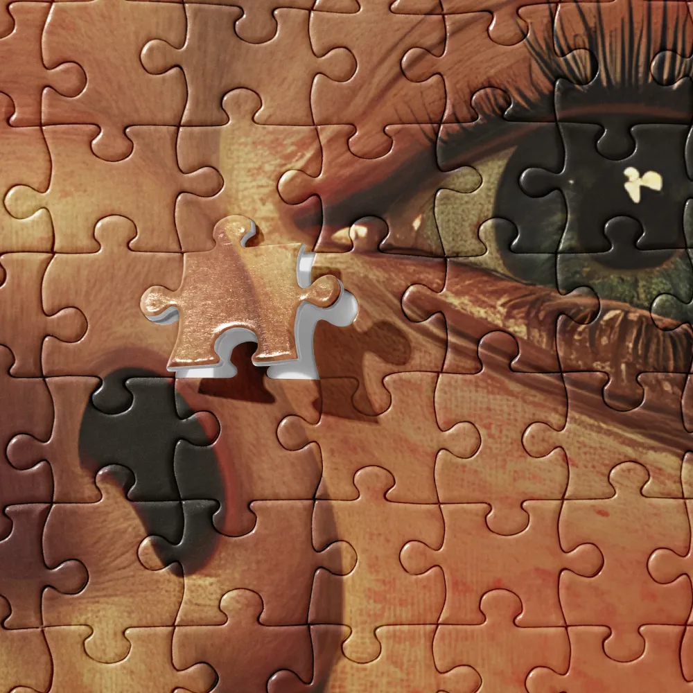 Intense Gaze | Jigsaw Puzzle | 520 pieces