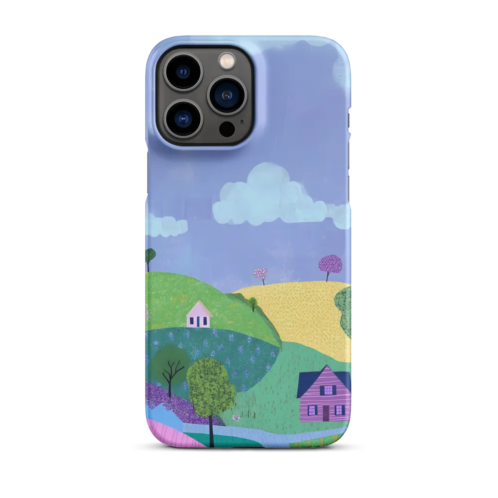 Whimsical Hills and Quaint Homes