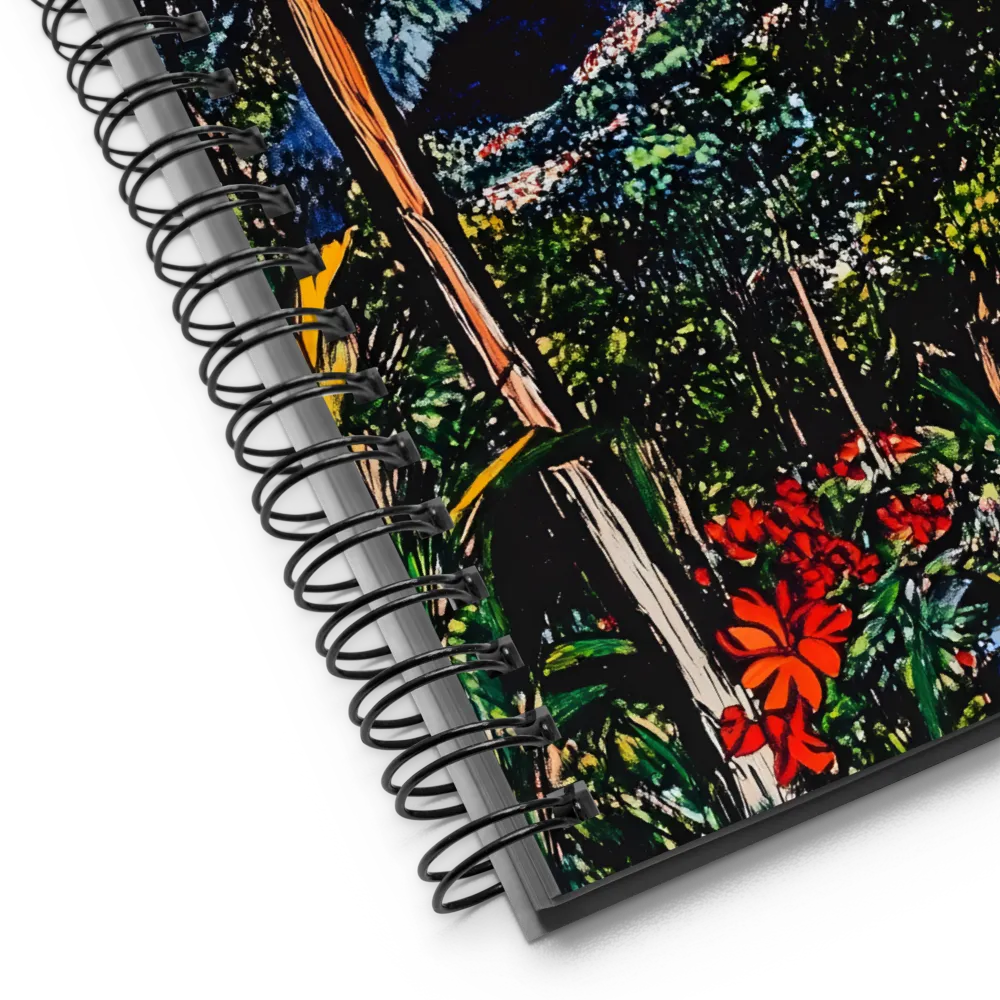 Nature's Vibrant Embrace | Spiral Notebook