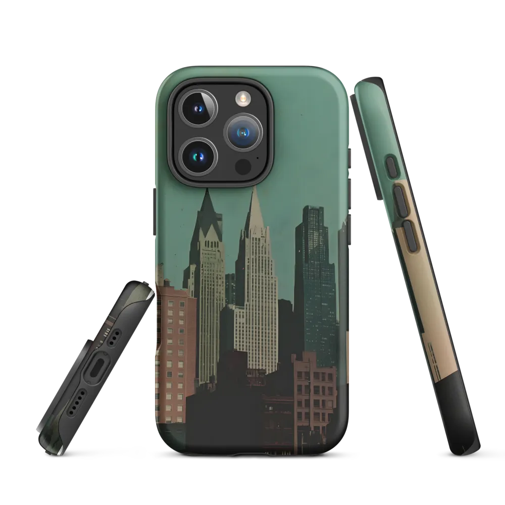 Urban Nostalgia: A Retro Cityscape