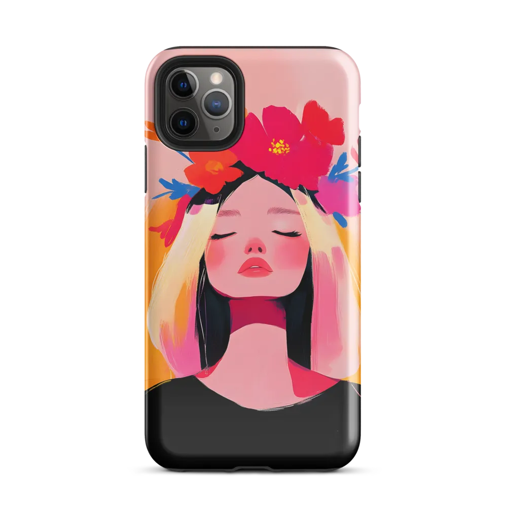 Floral Serenity | Phone Case |  11 Pro Max | Tough Case | Glossy