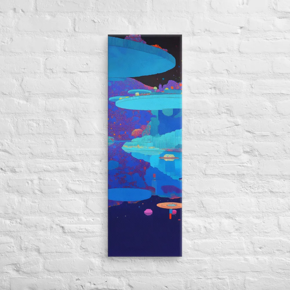 Reflections of Serenity | Canvas | 12″×36″