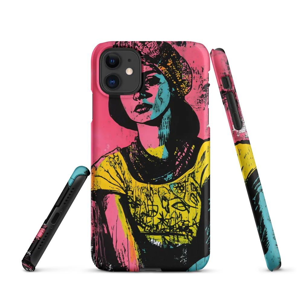Urban Elegance: A Graffiti Portrait