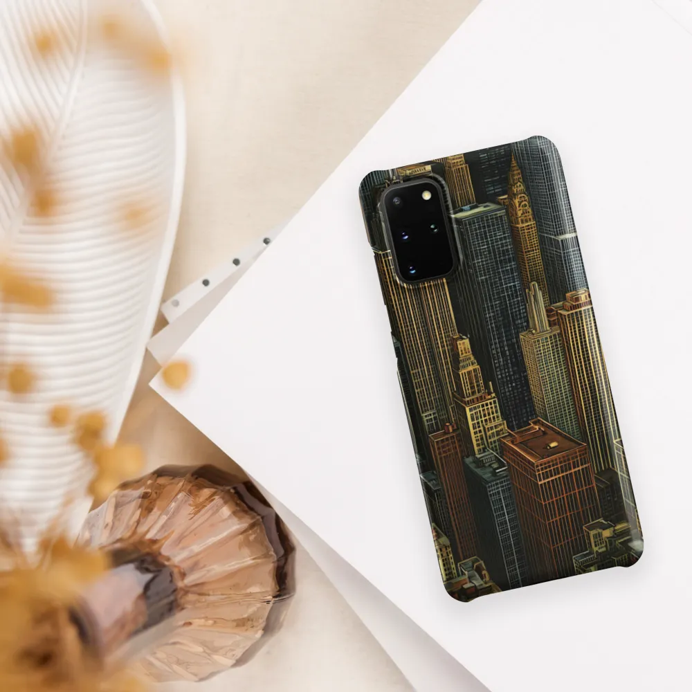 Urban Elegance: A Golden Cityscape