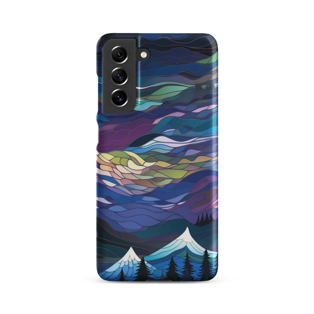 Twilight Peaks: An Abstract Mountain Landscape