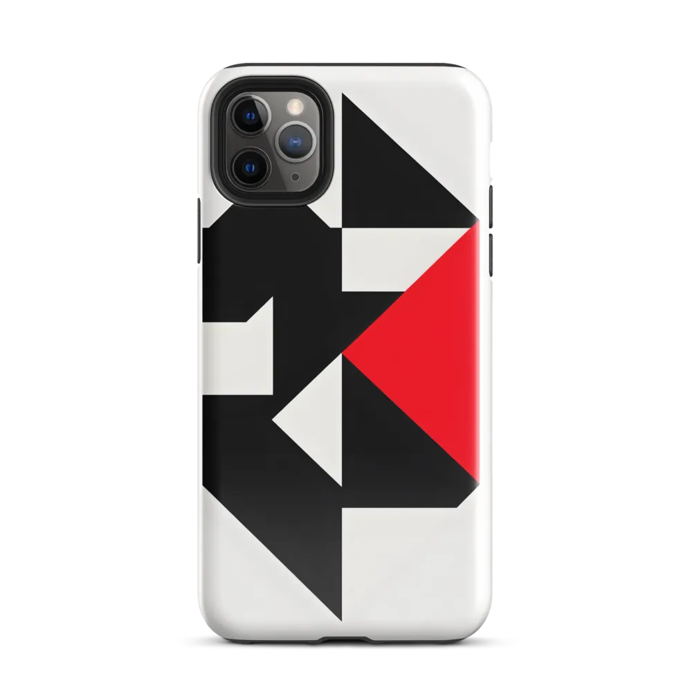 Dynamic Geometric Harmony | Phone Case |  11 Pro Max | Tough Case | Glossy