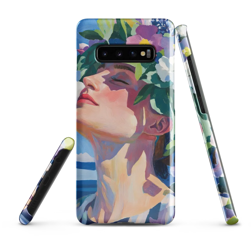 Blossom of Serenity | Phone Case |  S10 Plus | Snap Case | Glossy