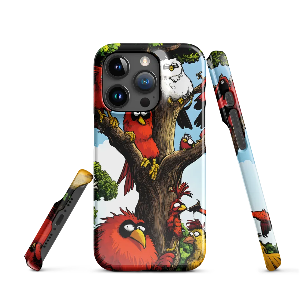 Whimsical Avian Gathering