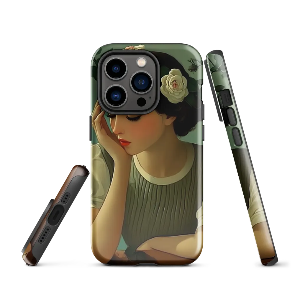 Whispers of Serenity | Phone Case |  14 Pro | Tough Case | Glossy