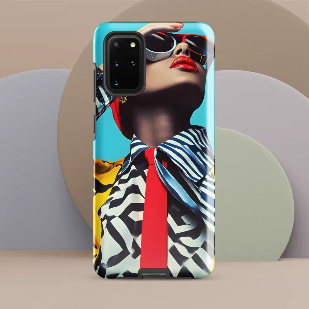 Chic Confidence in Bold Patterns