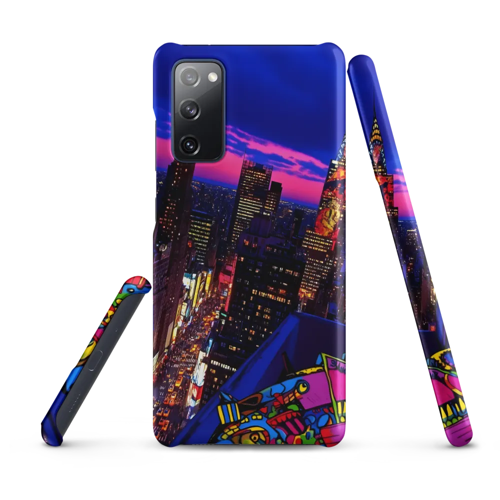 Neon Twilight: A City in Vibrance