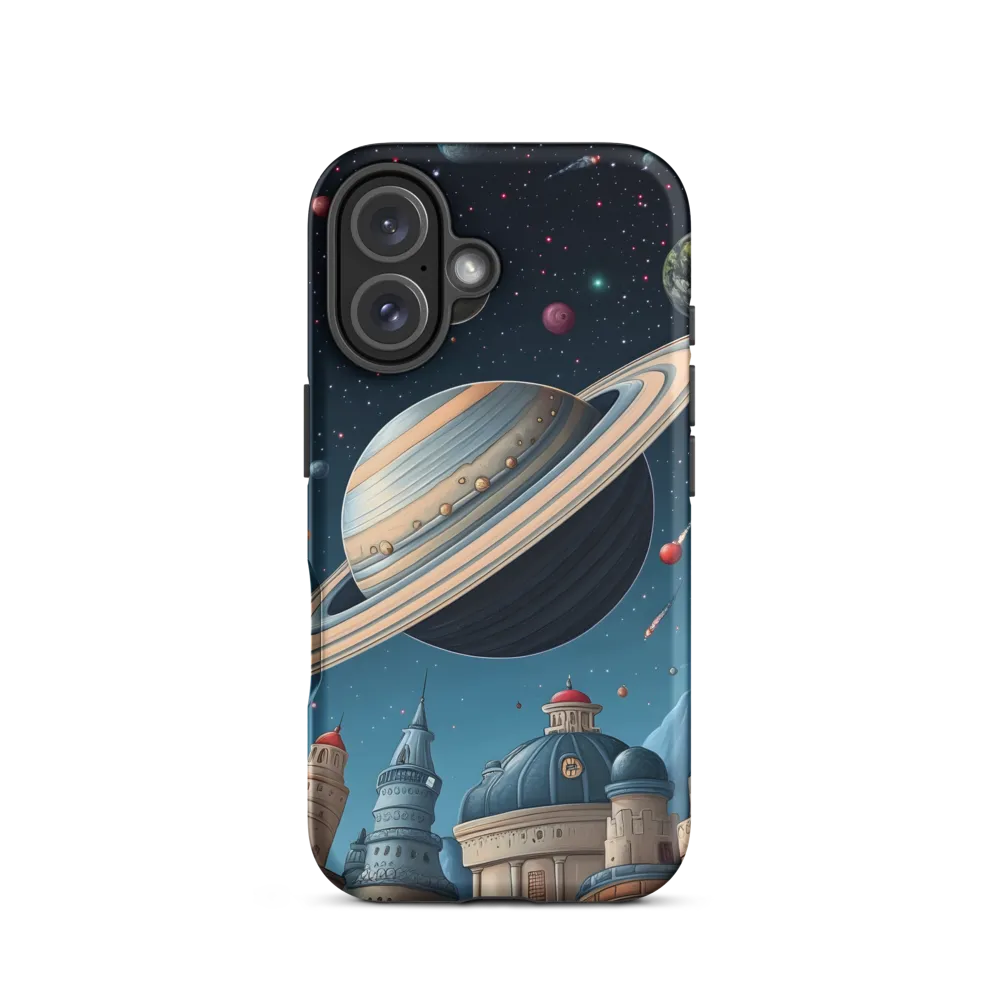 Celestial Cityscape: Wonders of the Cosmos | Phone Case