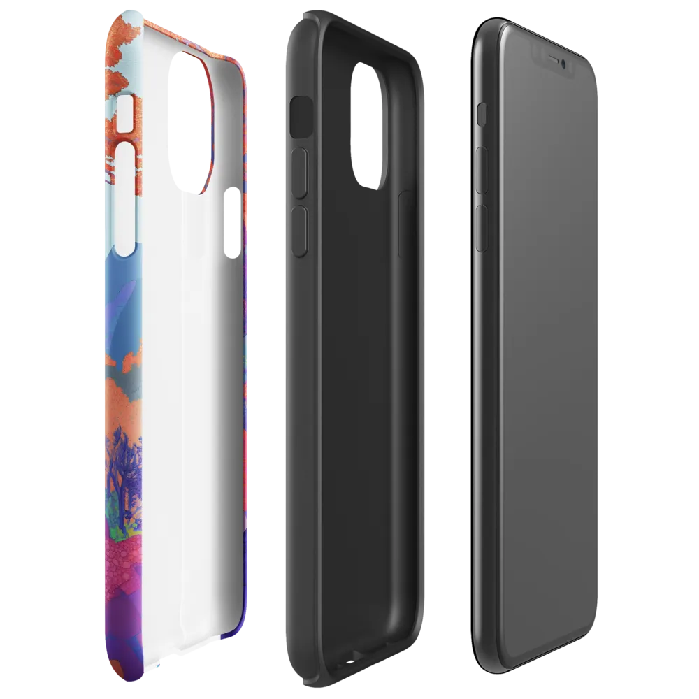 Harmony in Color: A Portrait of Serenity | Phone Case |  11 Pro Max | Tough Case | Glossy