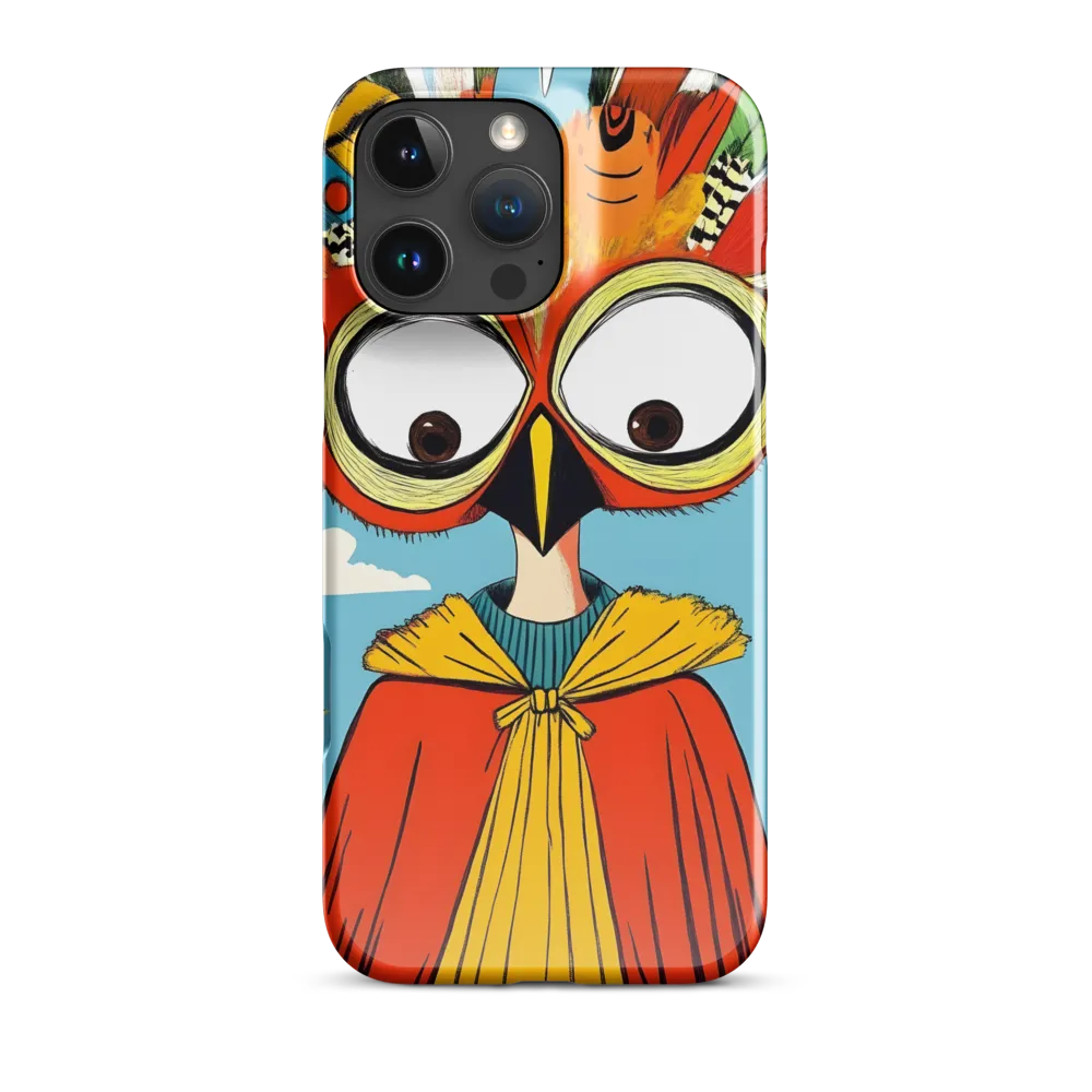 A Whimsical Encounter: The Owl-Human Fusion