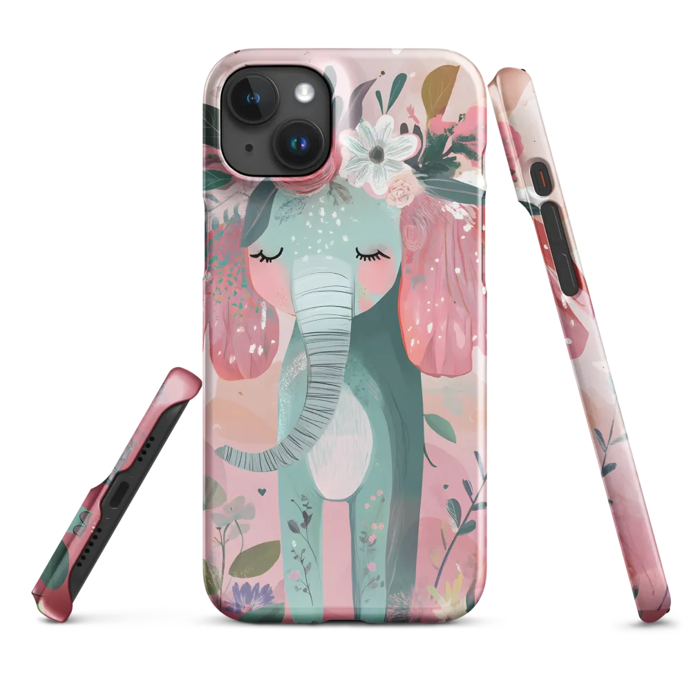 Whimsical Elephant in Bloom