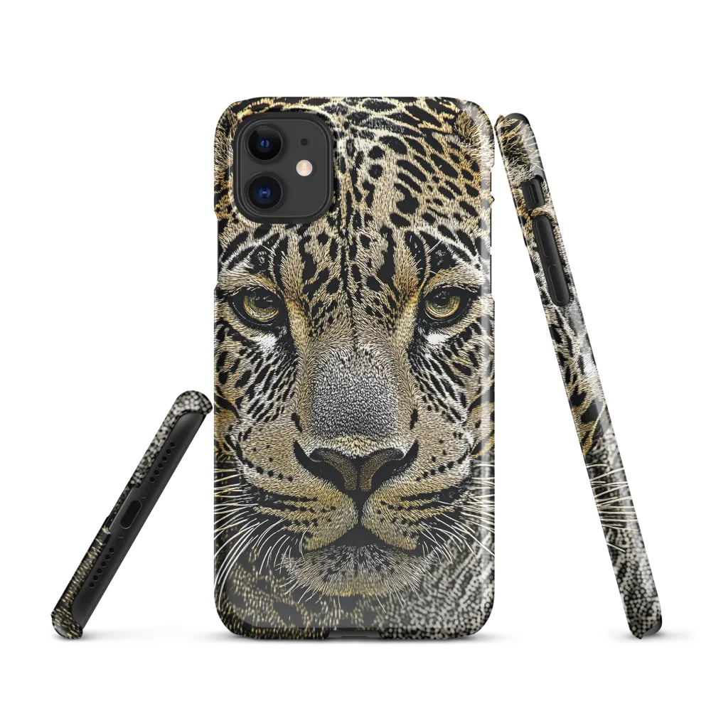The Majestic Gaze: Portrait of a Leopard