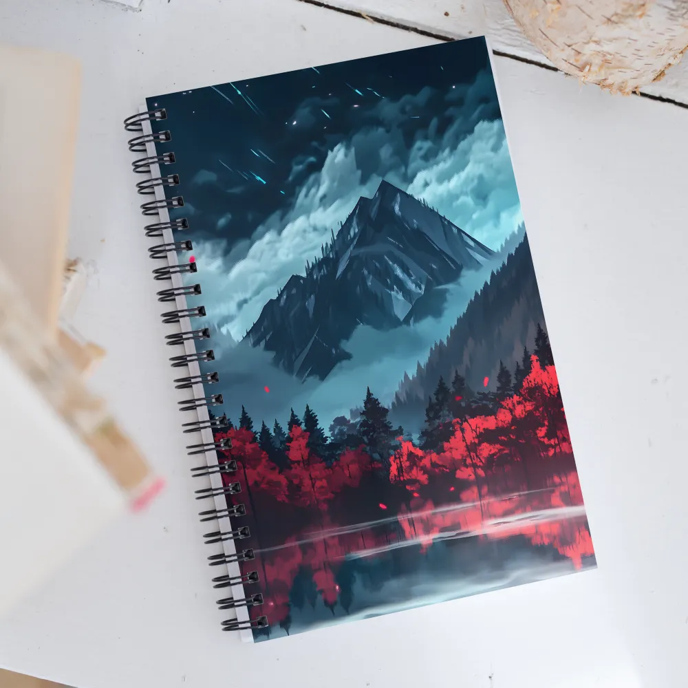 Whispers of the Eternal Mountain | Spiral Notebook