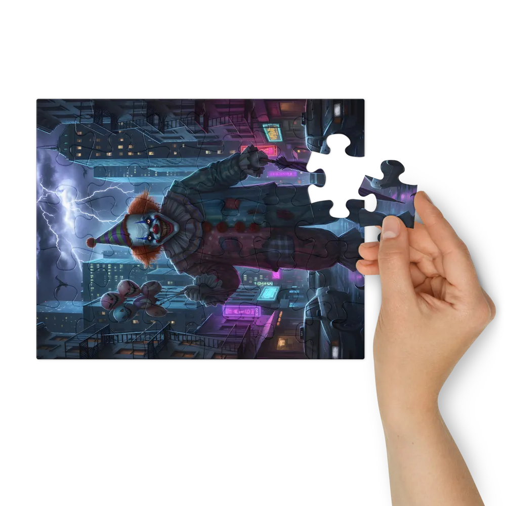 Midnight Menace 
 Jigsaw Puzzle in Tin Box
