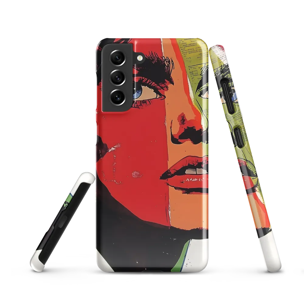 Vibrant Expressions: A Pop Art Portrait